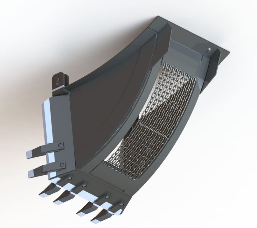 Kofica rotornog bagera V=630l