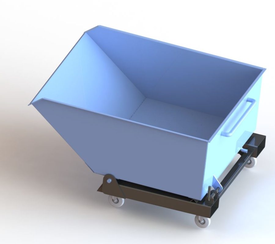 Kolica za špenu V=750l