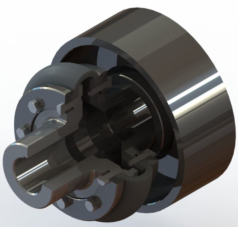 Periflex sa kočionim dobošom Ø400 mm